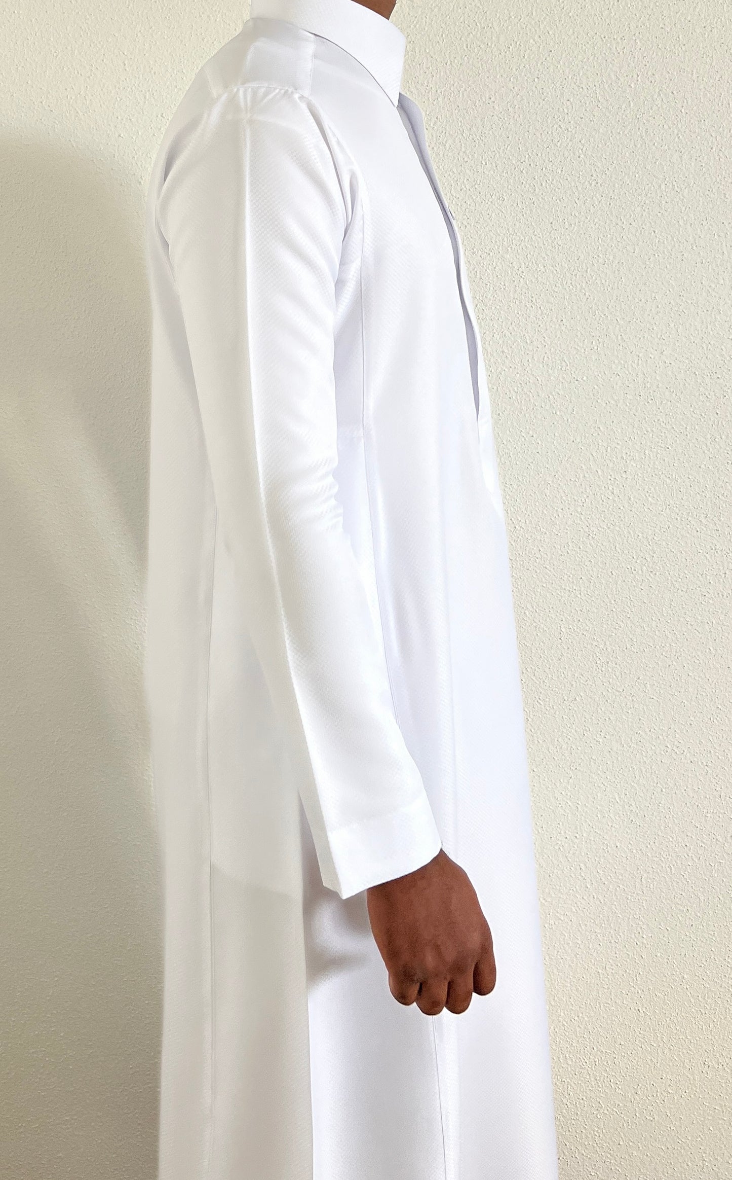 Motif nid d’abeilles blanc #W25