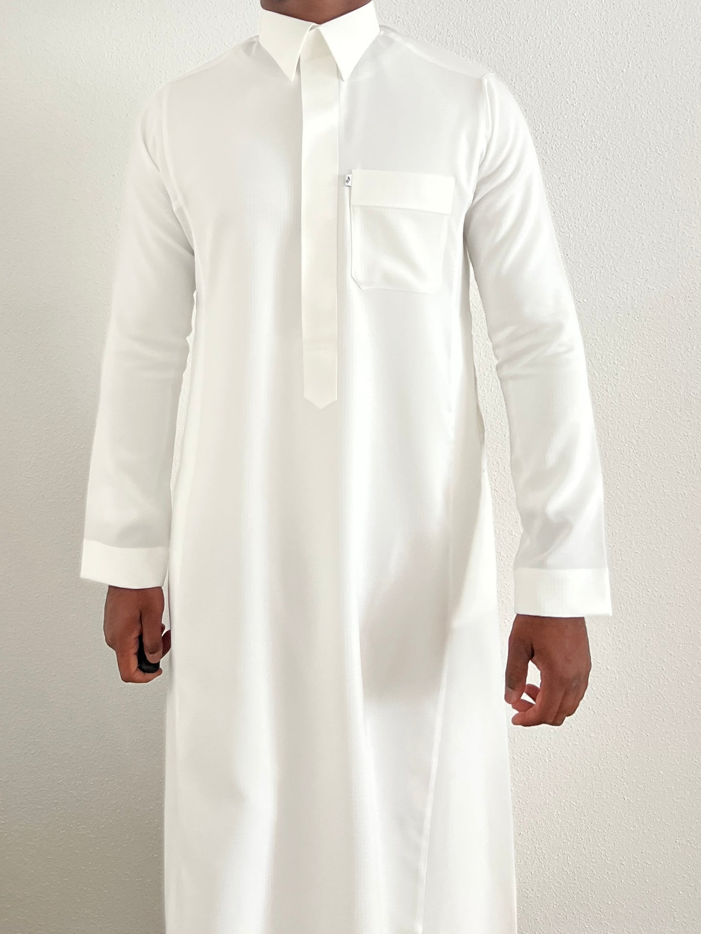 Motifs carré blanc crème #R25