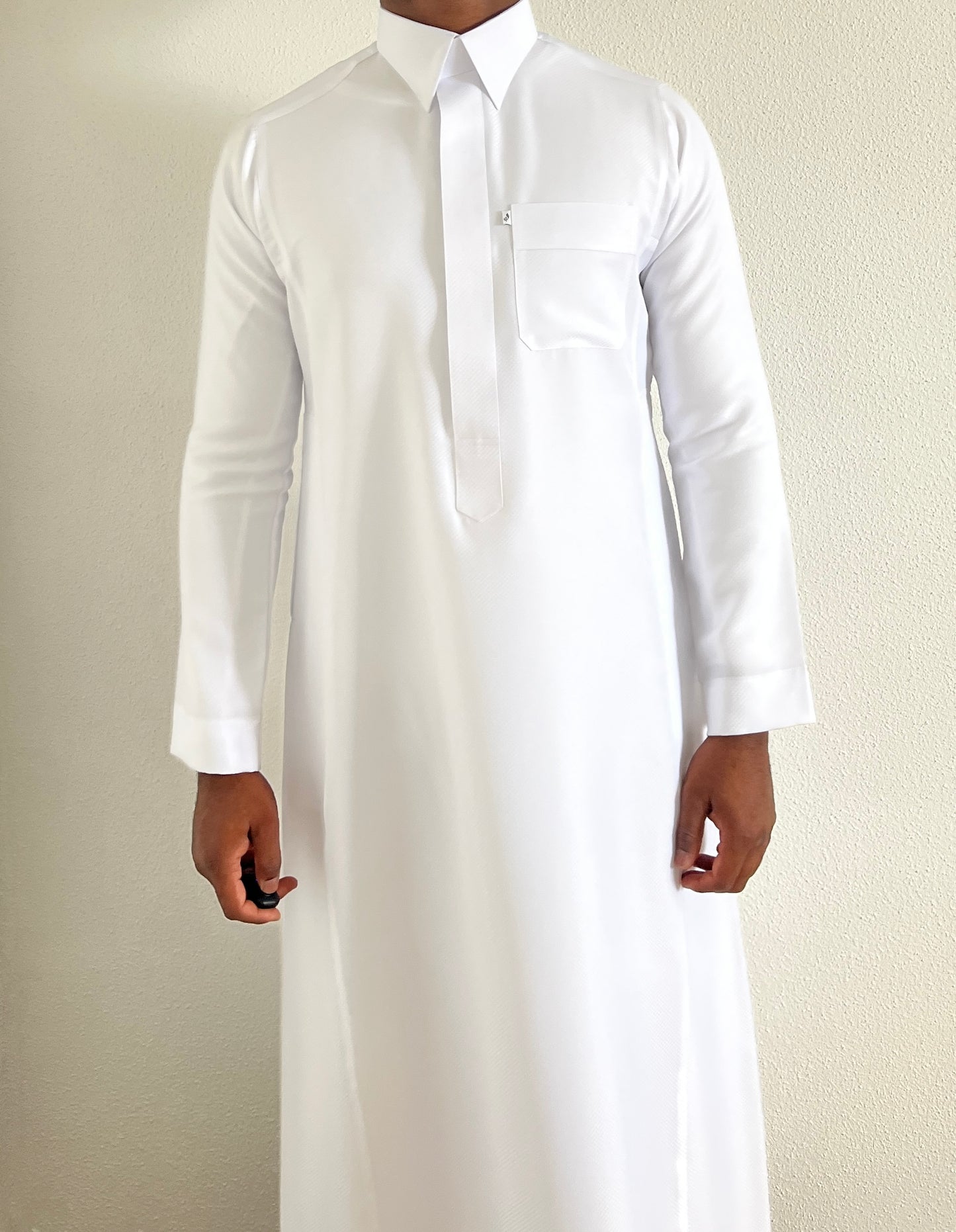 Motif nid d'abeille blanc crème #W22