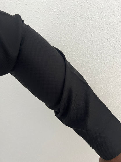 Motifs nid d'abeille noire #S32