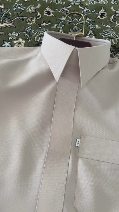 Motifs nid d'abeille beige #B28